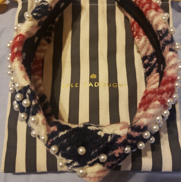 Lele Sadoughi Accessories - SOLD Lela Rose x Lele Sadoughi Pearl Headband
